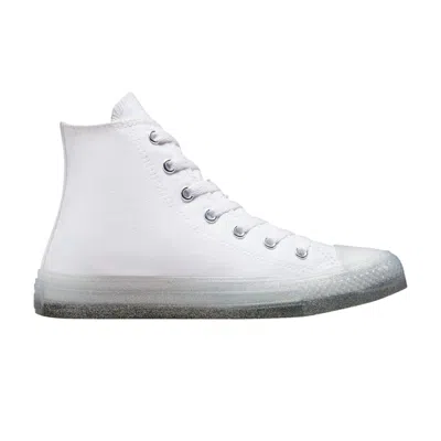 Pre-owned Converse Chuck Taylor All Star High Gs 'glitter' | White | Kid's Size 5.5
