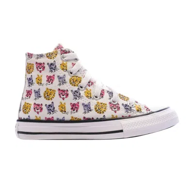 Pre-owned Converse Chuck Taylor All Star High Gs 'jungle Cats' | White | Kid's Size 2.5