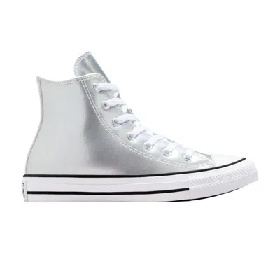Pre-owned Converse Chuck Taylor All Star High Gs 'silver Metallic' | Kid's Size 6