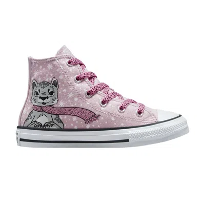 Pre-owned Converse Chuck Taylor All Star High Gs 'snowy Leopard' | Pink | Kid's Size 12