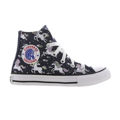 Pre-owned Converse Chuck Taylor All Star High Gs 'unicorn' | Blue | Kid's Size 3.5