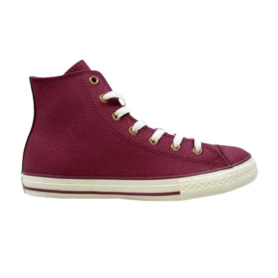 Pre-owned Converse Chuck Taylor All Star High Gs 'vintage Wine' | Red | Kid's Size 1.5