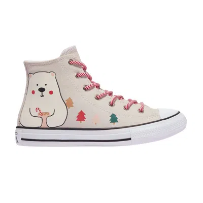 Pre-owned Converse Chuck Taylor All Star High Gs 'winter Holidays' | Pink | Kid's Size 5.5