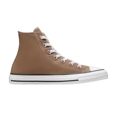 Pre-owned Converse Chuck Taylor All Star High 'hot Tea' In Tan