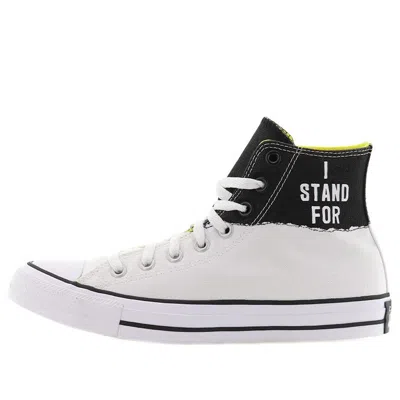 Converse Chuck Taylor All Star High 'i Stand For' In White