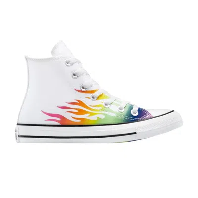 Pre-owned Converse Chuck Taylor All Star High 'pride 2025' | White | Men's Size 13
