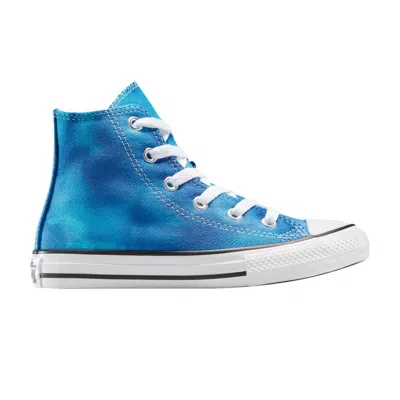 Pre-owned Converse Chuck Taylor All Star High Ps 'color Splash - Gnarly Blue' | Kid's Size 3