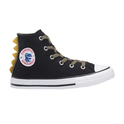 Pre-owned Converse Chuck Taylor All Star High Ps 'dinoverse' | Black | Kid's Size 6
