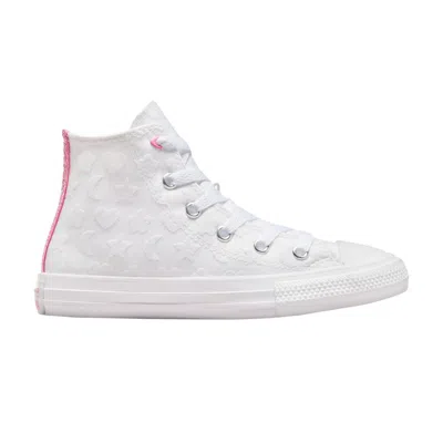 Pre-owned Converse Chuck Taylor All Star High Ps 'sparkle - White' | Kid's Size 2