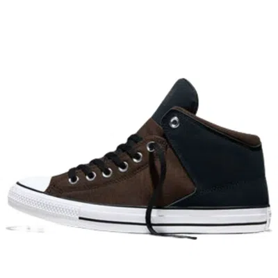 Converse Chuck Taylor All Star High Street Colorblock 'black Fresh Brew' In Brown
