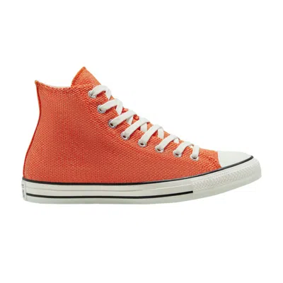 Pre-owned Converse Chuck Taylor All Star High 'summer Breathe' | Orange | Men's Size 8