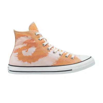 Pre-owned Converse Chuck Taylor All Star High 'summer Wave - Washed Amber Ochre' In Orange