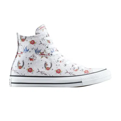 Pre-owned Converse Chuck Taylor All Star High 'tattoos' | White | Men's Size 9.5