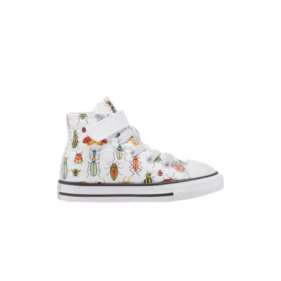 Pre-owned Converse Chuck Taylor All Star High Td 'a Bug's World' | White | Infant Size 7