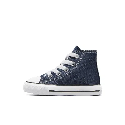 Converse Babies' Chuck Taylor All Star High Top Infant/toddler Shoes In Blue