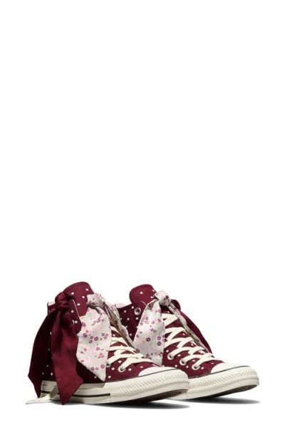 Converse Chuck Taylor® All Star® High Top Sneaker In Burgundy