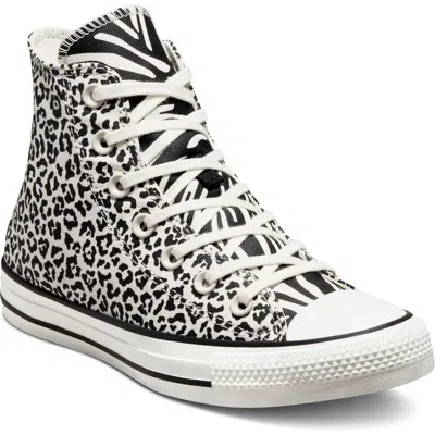 Converse Chuck Taylor® All Star® High Top Sneaker In Egret/black/egret