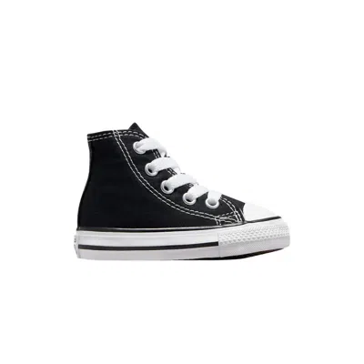 Pre-owned Converse Chuck Taylor All Star High Top Td 'black' | Infant Size 10