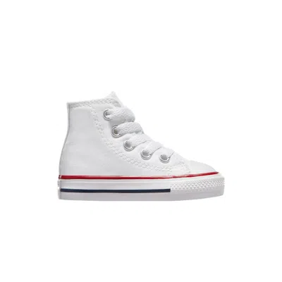 Pre-owned Converse Chuck Taylor All Star High Top Td 'white' | Infant Size 9