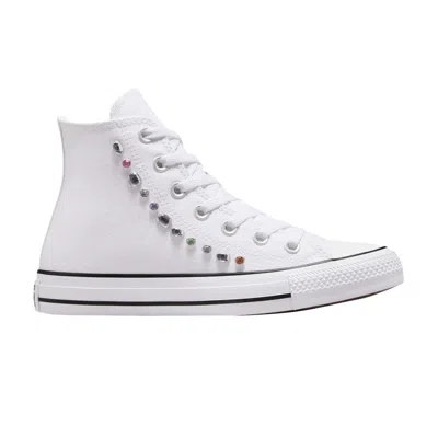 Pre-owned Converse Chuck Taylor All Star High 'y2k Gems' In White