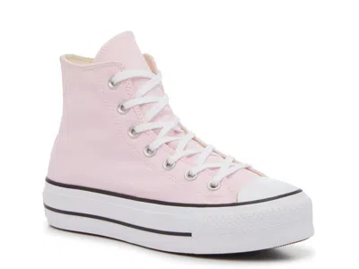 Converse Chuck Taylor All Star Hightop Platform Sneaker In Pink