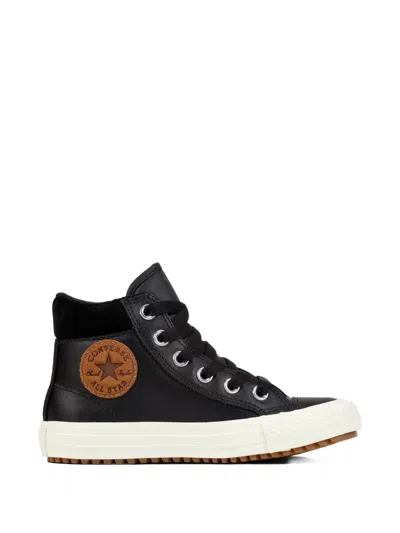 Converse Kids' Chuck Taylor All Star Lace-up High-top Sneakers In Black