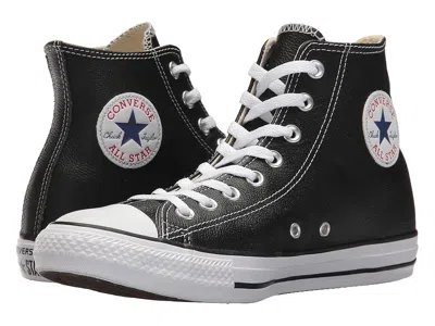 Converse Chuck Taylor All Star Leather Classic Shoes Black :