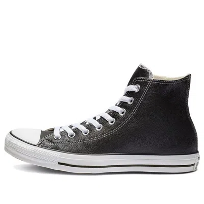 CONVERSE CONVERSE CHUCK TAYLOR ALL STAR LEATHER HI 'BLACK'