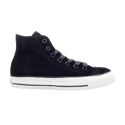 Pre-owned Converse Chuck Taylor All Star Leather Hi 'black'