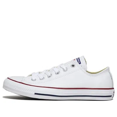 Converse Mens  All Star Leather Low Top In Optical White