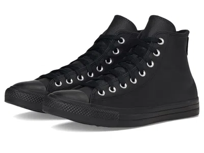 Converse Chuck Taylor All Star Leather Shoes Black/black/black :