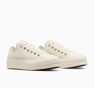 Converse Chuck Taylor All Star Lift A08732c Women White Platform Shoes Gal2200