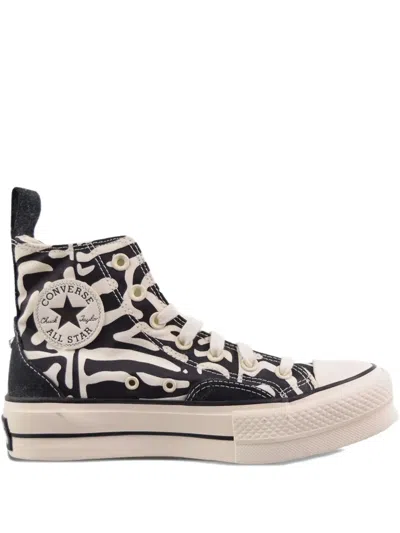 Converse Chuck Taylor All Star Lift "animal Mix In Black