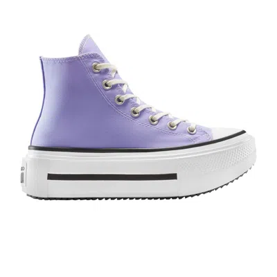 Pre-owned Converse Chuck Taylor All Star Lift Double Stack High 'violet Heat' | Purple | Men's Size 5