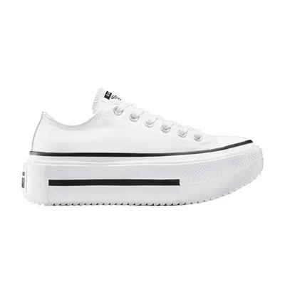 Pre-owned Converse Chuck Taylor All Star Lift Double Stack Low 'white Black' | Men's Size 5.5
