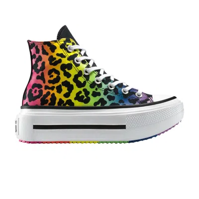 Pre-owned Converse Chuck Taylor All Star Lift Double Stack Platform High 'pride 2025' | Multi-color | Men's Si