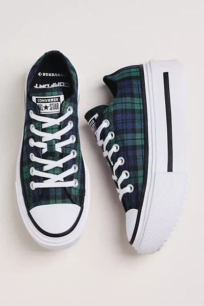 Converse Chuck Taylor All Star Lift Double Stack Platform Sneakers In Blue