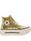 Converse Chuck Taylor All Star Lift Double Stack Platform Sneakers In Gold