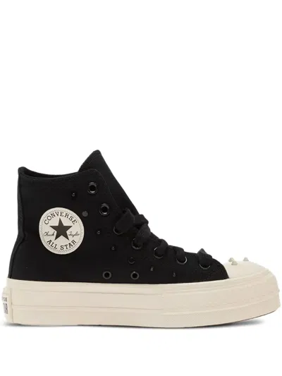Converse Chuck Taylor All Star Lift Hi Lace-up Sneakers In Black