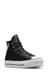 CONVERSE CHUCK TAYLOR® ALL STAR® LIFT HIGH TOP LEATHER SNEAKER