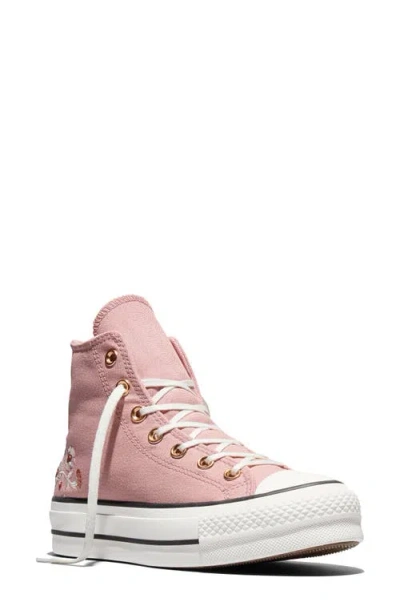 Converse Chuck Taylor All Star Lift High Top Platform Sneaker In Pink