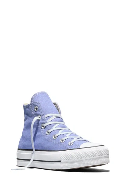 Converse Chuck Taylor® All Star® Lift High Top Platform Sneaker In Blue