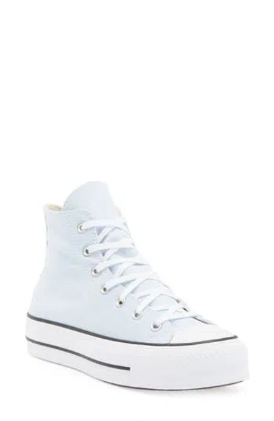 Converse Chuck Taylor® All Star® Lift High Top Platform Sneaker In Blue Supermoon/