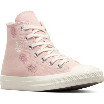 Converse Chuck Taylor® All Star® Lift High Top Platform Sneaker In Pink Sage/egret/flamingo