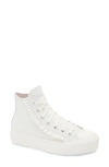 Converse White Chuck Taylor All Star Move High Top Sneakers
