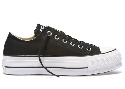 Pre-owned Converse Chuck Taylor All Star Lift Ox (women's) Sneakers In Black/white