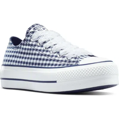 Converse Chuck Taylor® All Star® Lift Oxford Sneaker In Obsidian/white/vintage White