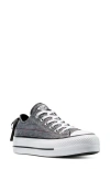 Converse Chuck Taylor All Star Lift Plaid Low Top Platform Sneaker In Multi