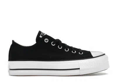 Pre-owned Converse Chuck Taylor All Star Lift Platform Low (women's) Sneakers In Black/white