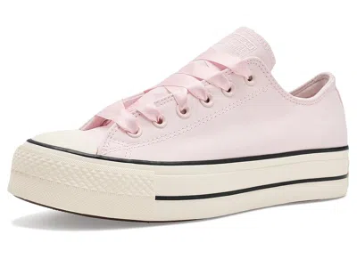 Converse Chuck Taylor All Star Lift Platform Peached Canvas Low Top In Multi